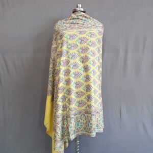 Ferozi Blue Pashmina Shawl