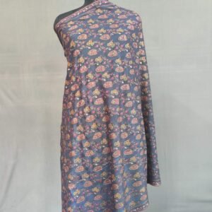 Pure Pashmina Green Embroidered Shawl – Handwoven in Kashmir